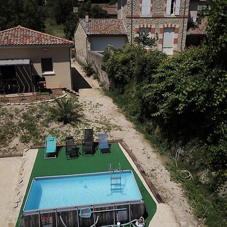 Gite Le Chaudron 1 A 7Pers Avec Piscine Villa Montclar-sur-Gervanne Bagian luar foto