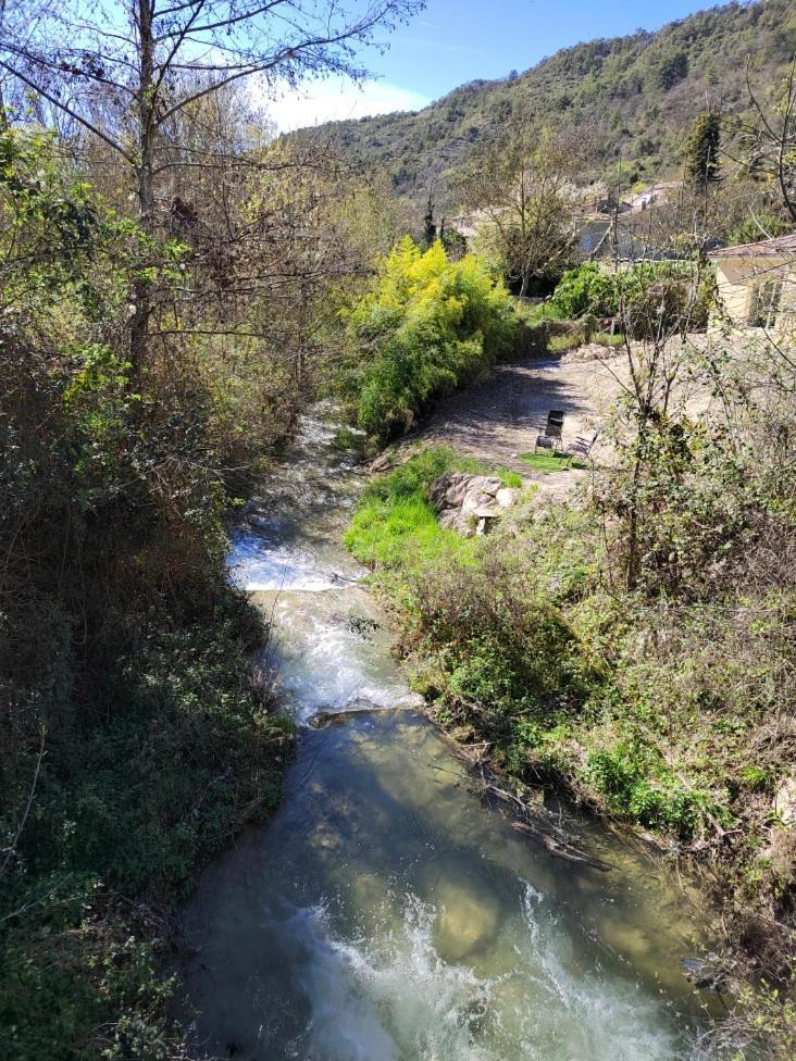 Gite Le Chaudron 1 A 7Pers Avec Piscine Villa Montclar-sur-Gervanne Bagian luar foto