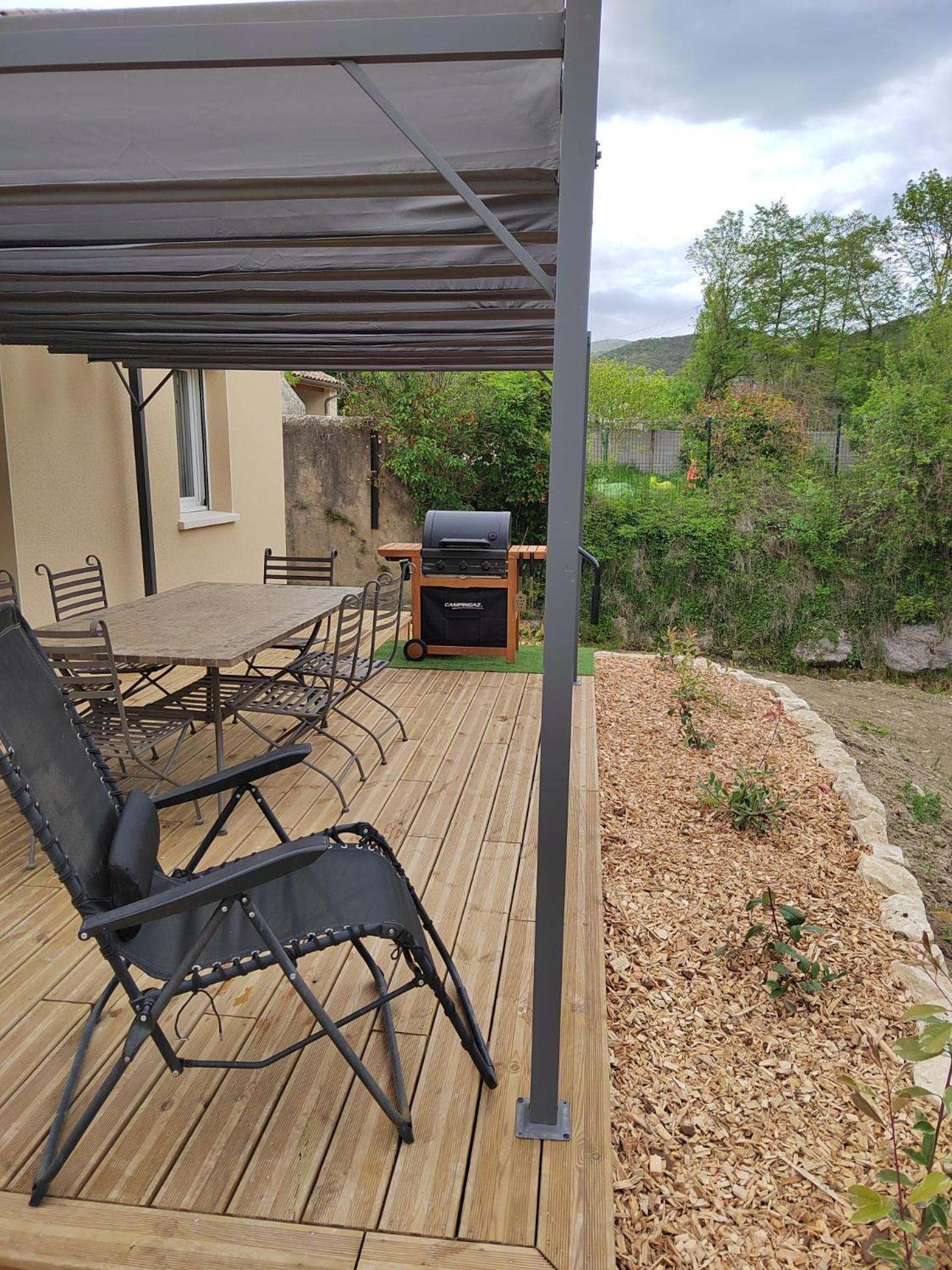 Gite Le Chaudron 1 A 7Pers Avec Piscine Villa Montclar-sur-Gervanne Bagian luar foto